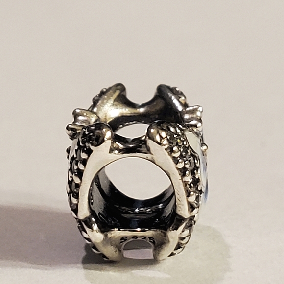 Authentic NEW Pandora Blue Butterfly Sparkling Charm S925ALE CZ - Picture 6 of 10